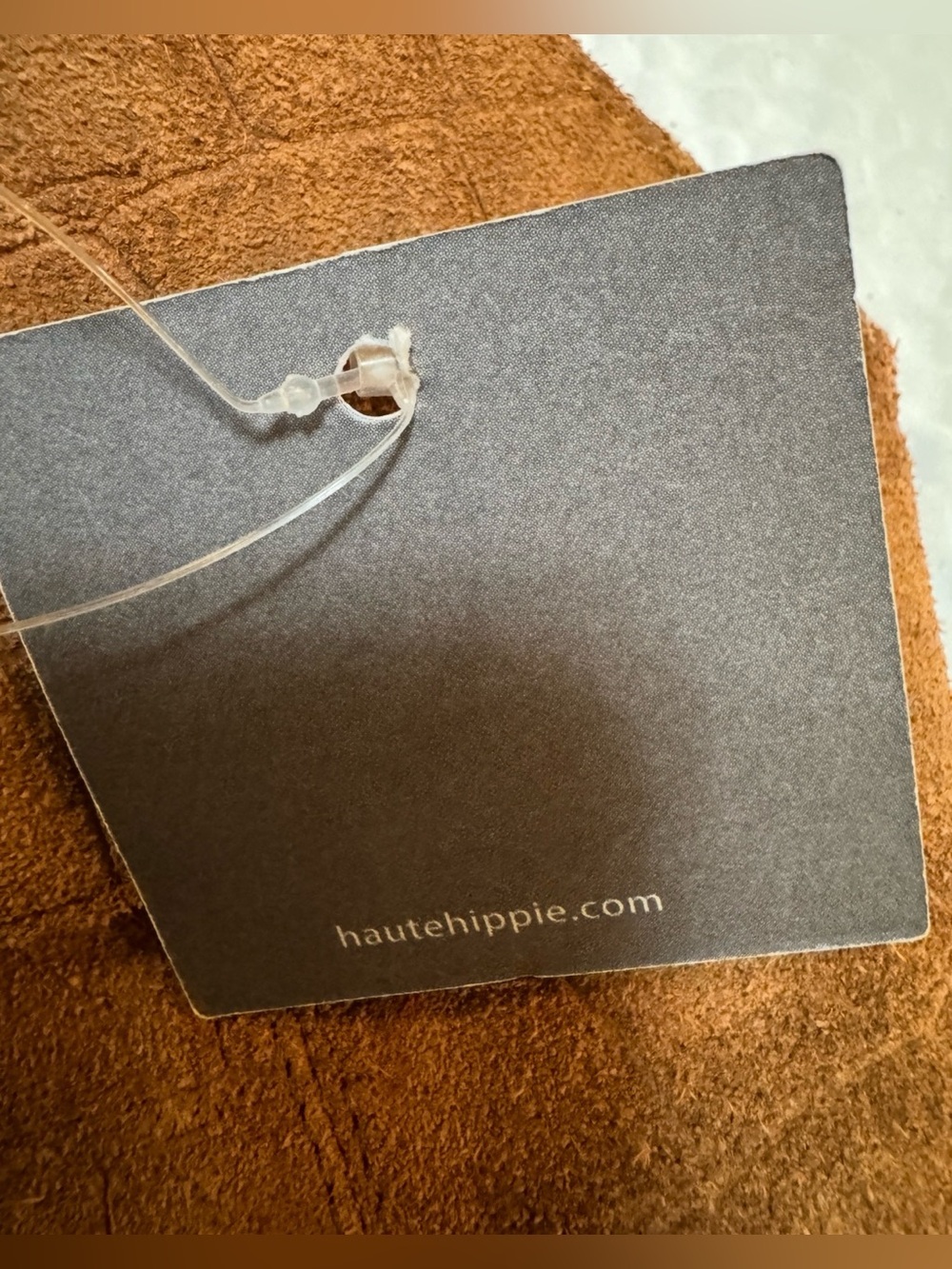 🤎 Haute Hippie Embossed Hobo Shoulder Bag 🤎 🔥BNWT🔥 - Picture 8 of 15